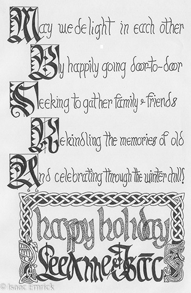 Holiday Card 2002: interior