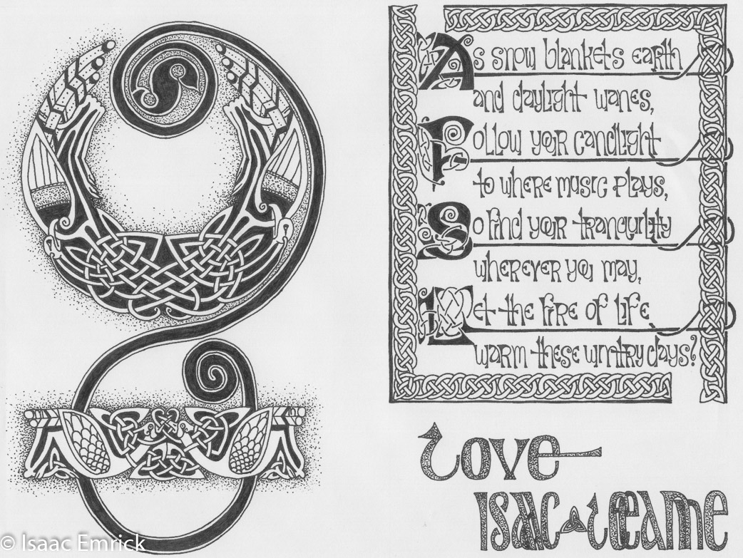 Holiday Card 2003: interior