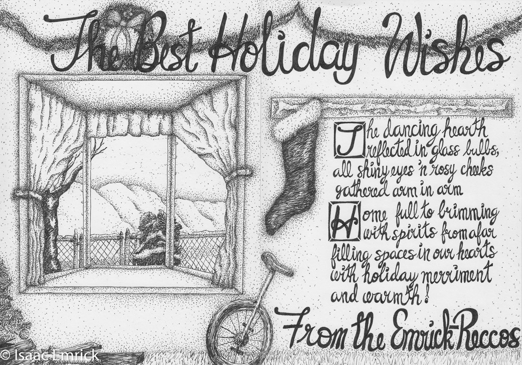 Holiday Card 2016: interior