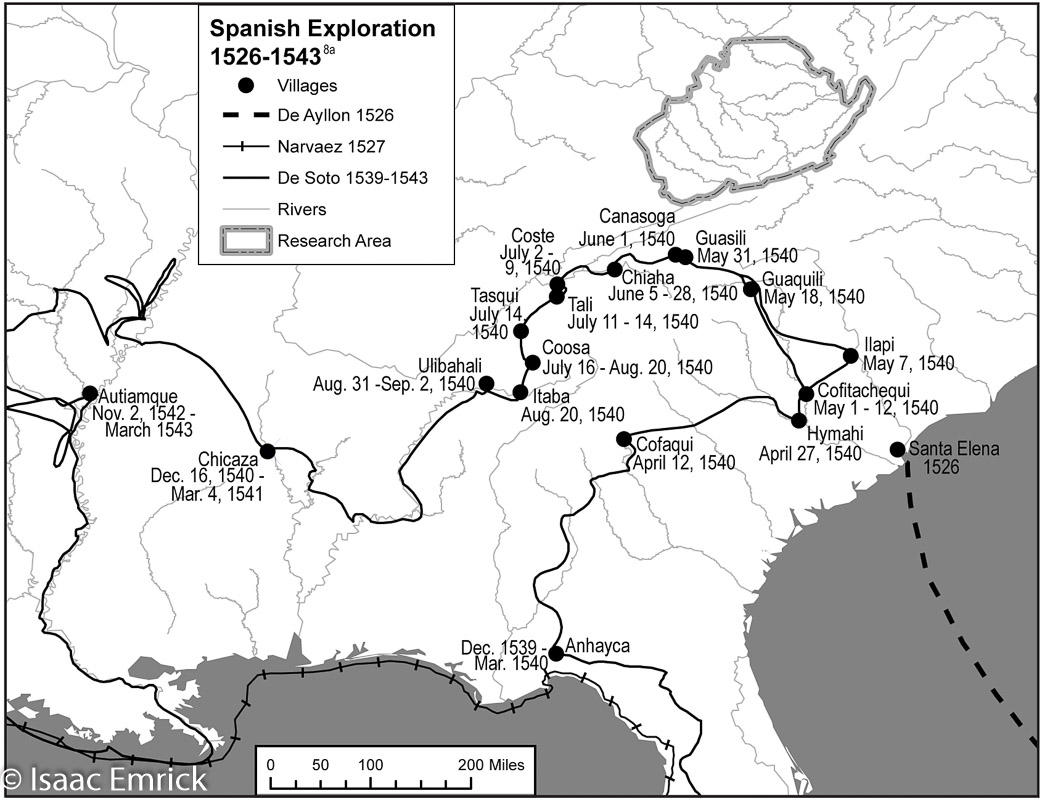 Spanish Exploartion 1526-1543