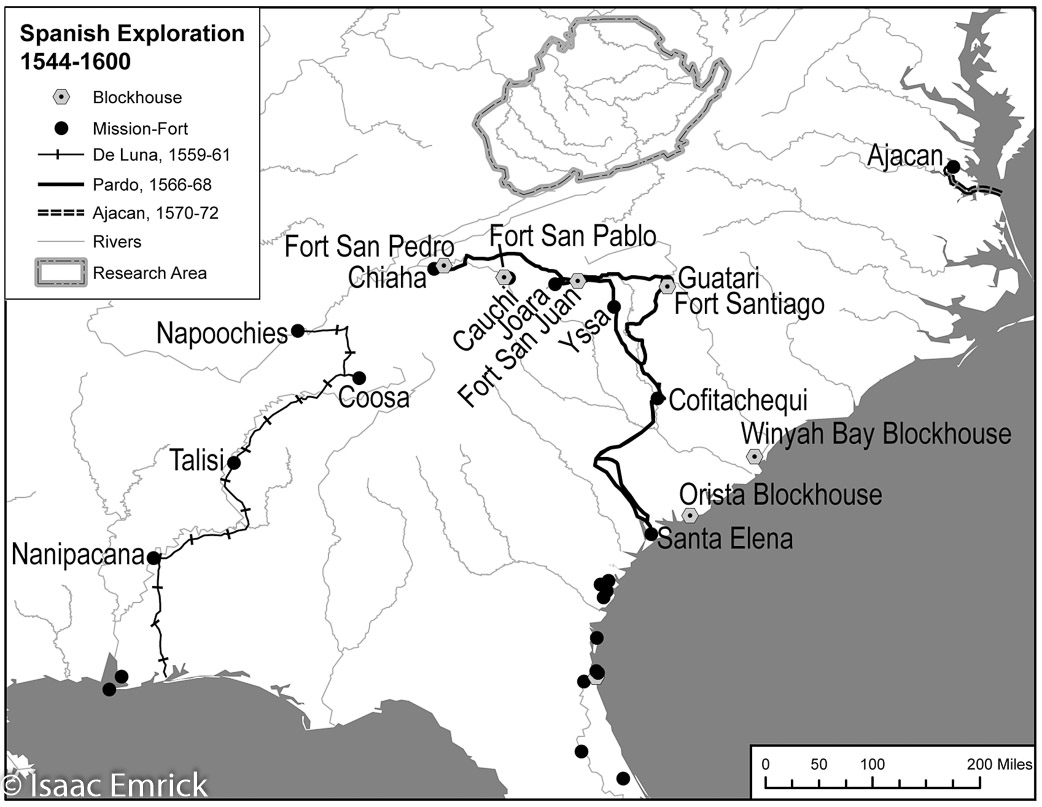 Spanish Exploartion 1544-1600