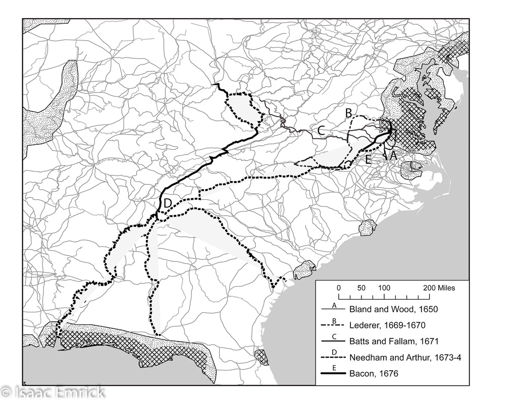 Seventeenth-Century Virginia English Exploration