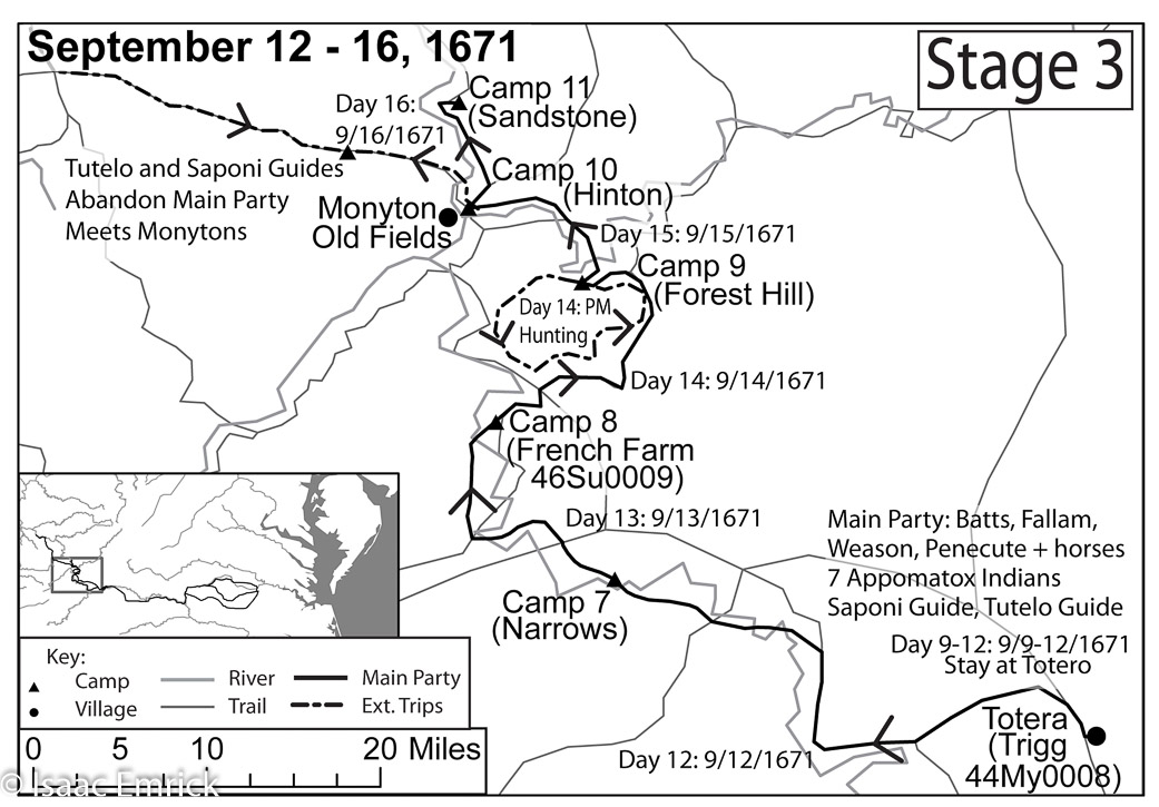Batt and Fallam Expedition, Stage 3