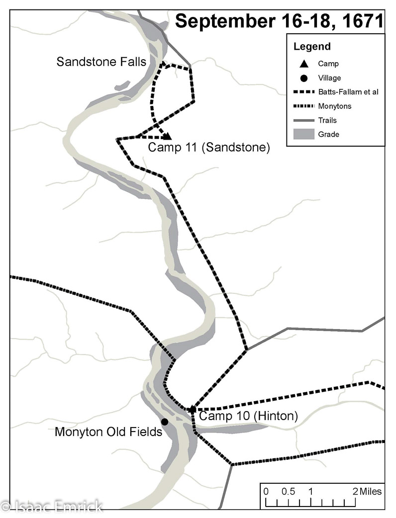 Batt and Fallam Expedition, Stage 3 Close up