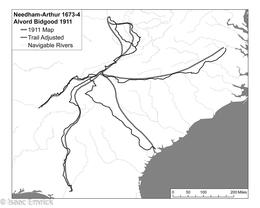 Needham Arthur 1673-4 Expedition: Alvord 