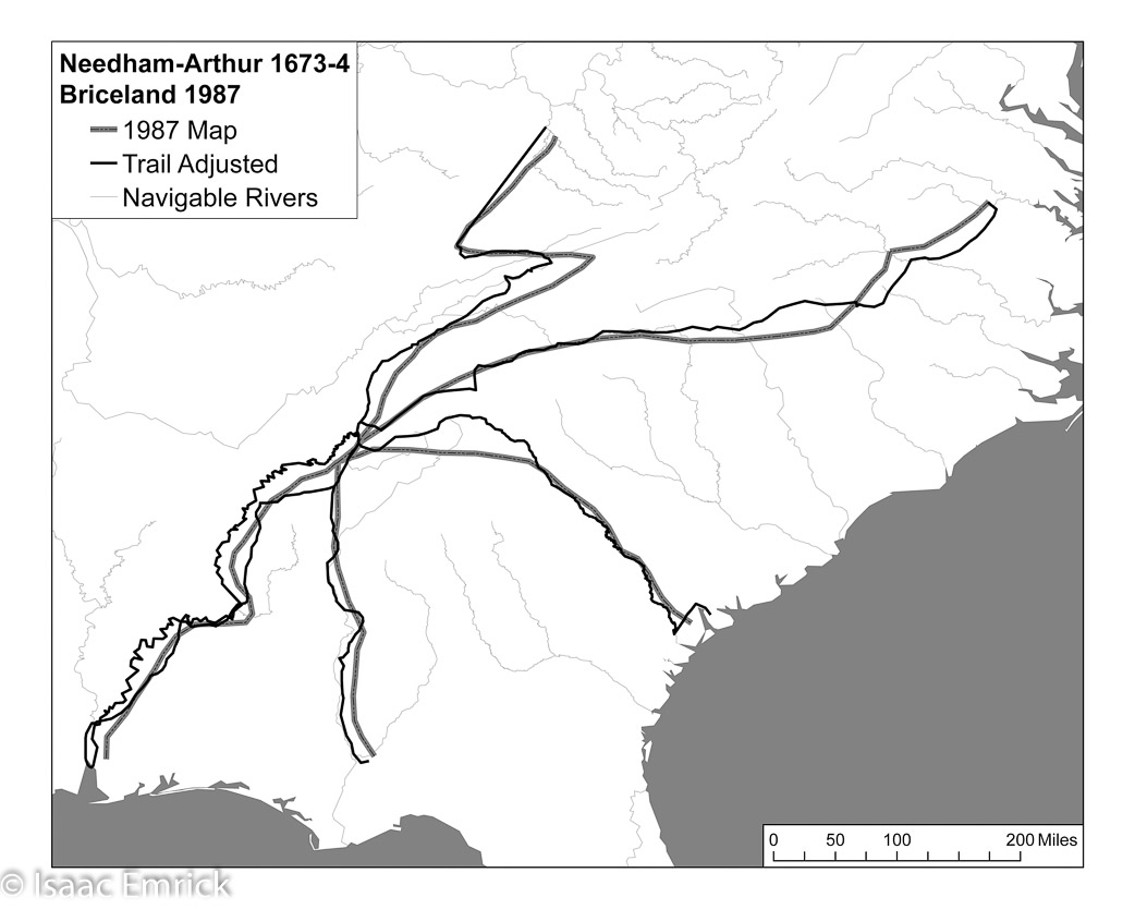 Needham Arthur 1673-4 Expedition: Briceland