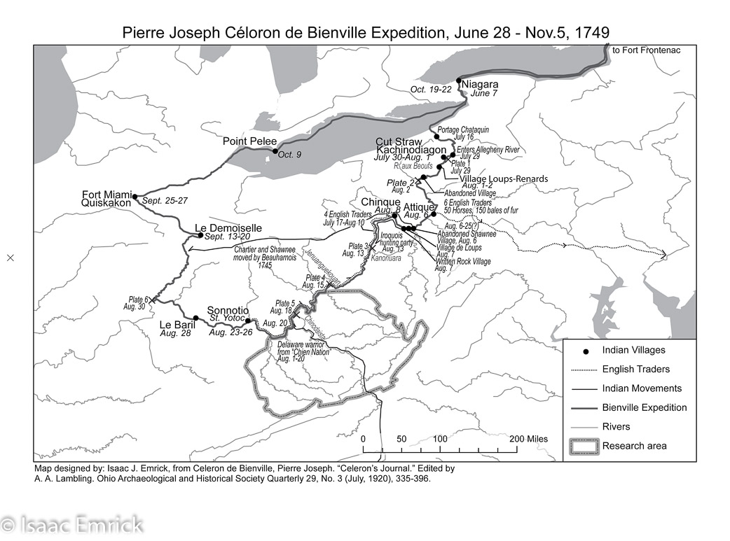 Bienville Expedition, 1749