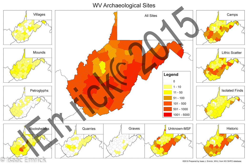 WV archaeology sites